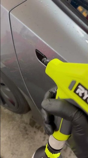 How to get more pressure from the Ryobi sprayer for Rinseless washing.