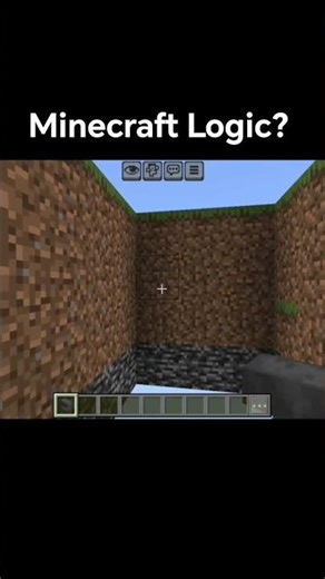 Minecraft Logic #minecraft #shorts #logic#viral