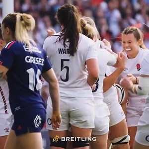 🤩Captain Zoe Aldcroft leading the Red Roses to a Grand Slam victory in her first Championship at the helm 💪 Your Breitling Defining Moment of the Championship 🏆 #Breitling #DefiningMoment | Guinness Women's Six Nations