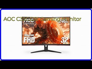 REVIEW (2026): AOC C32G2ZE Gaming Monitor. ESSENTIAL details.