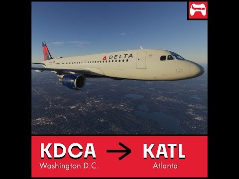 PHONE COCKPIT | Delta Airlines Fenix A320 | Washington D.C. ➝ Atlanta | VATSIM/Beyond ATC | MSFS #76