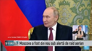 Moscova a fost din nou sub alertă de raid aerian #stiriromania #news #metropolatv #moscova #Ucraina | Metropola TV