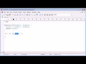 Beginner PHP Tutorial - 32 - Functions with a Return Value Video Lecture | PHP for Absolute Beginners: From Novice to PHP Master - Web Development