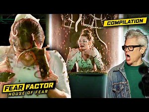 🐍🪳 TRAPPED in a Box with their BIGGEST Fears!? 😵😳 | Fear Factor: House of Fear