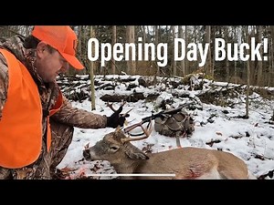 Opening Day Buck! | New York Rifle Deer Hunting 2025