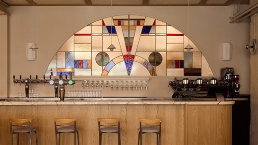 Elèn Letort transforms 1920s Amsterdam cinema into restaurant