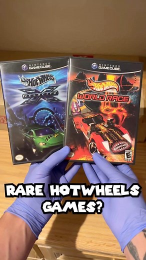 9.5K views · 128 reactions | Rare Hotwheels games found!  #hotwheels #nintendo #gamecube | Cakehoarder | Facebook