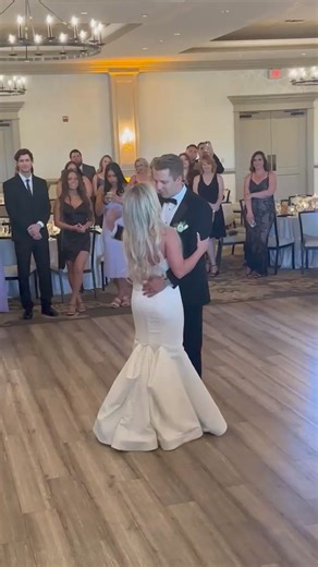 My dad sent me this video of Tiffani and me during our first dance. I had an original song written for us specifically for this moment and it made it that much more special ❤️ | Meteorologist Stefano DiPietro