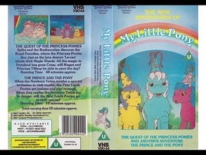 Original VHS Opening: The New Adventures of My Little Pony (UK Retail Tape)