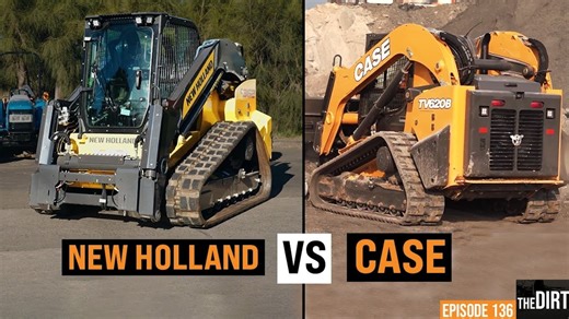 Video: New Holland vs. Case Construction Equipment