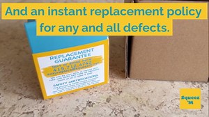 Premium Squeez'M Chill Cube - Sensory Stress Relief Toy for Kids and Adults – Safe Fidget Toy for Autism, ADHD, Anxiety – Squishy, Durable, ASTM Certified, Ages 3+ (One Blue Cube)