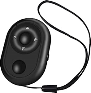 Bluetooth Remote Shutter Control, Multifunctional Remote for iPhone Android iPad, Wireless Shutter for Camera Video Recording Volume Control Vlog TikTok