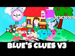BLUE - Blue's Clues V3 VS Friday Night Funkin' | Full Week Update (FNF MOD)