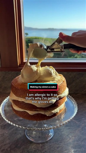 Making my sisters a cake (allergic to ingredients) recipe