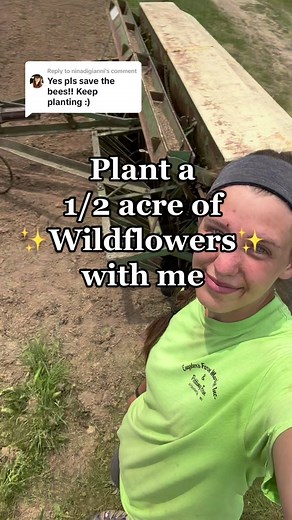 Planting Half Acre Wildflowers in Wisconsin