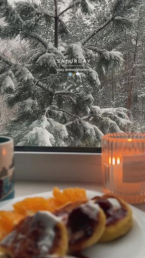 Cozy Winter Morning Routine for a Snowy Day