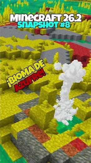 Nuevo bioma en Minecraft! #minecraft #minecraftjavaedition #review #snapshot