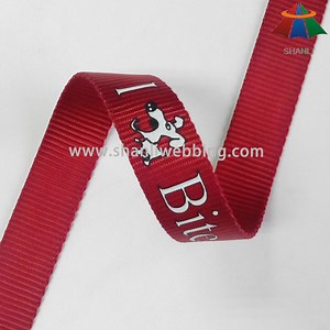 [Hot Item] Custom Screen Printing Nylon Webbing for Dog Collar and Leash