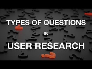 How to use Open and closed ended questions in User Research