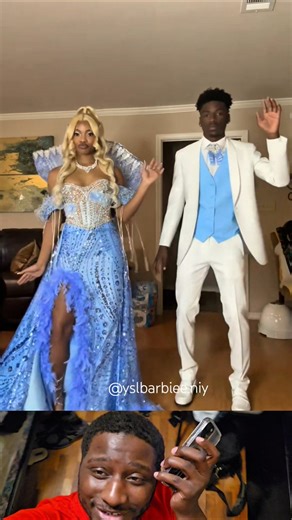 💙💛🤍🔥 Prom King Style Moves #cheer #promdress #highschool #dance