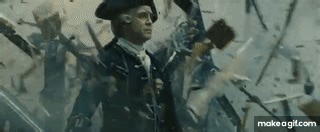 Pirates of the caribbean - Sinking of HMS Endeavour & Cutler Beckett's Death on Make a GIF