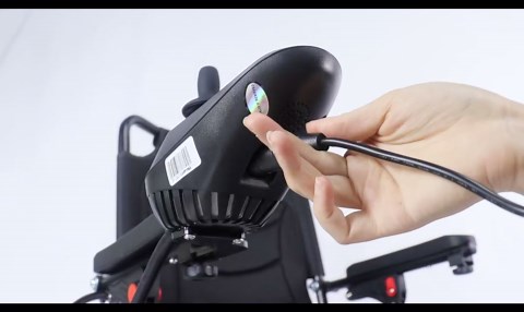 Lightweight Electric Wheelchairs (only 30lbs) for Adults- Travel Size - Airline Approved - Foldable Electric Power Wheelchair Support 220lbs, Motorized Wheelchairs for Seniors