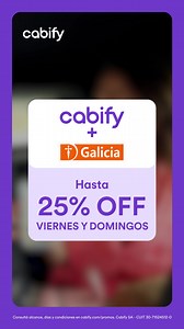 Movete mejor y pagá menos. Conocé todas las promociones bancarias que tenemos para vos, podés encontrarlas en la app. 🚗📱 | Cabify