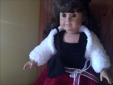 Party Time Doll Outfit - How to Crochet a Doll Purse (Part 3) - Red Heart Yarn Pattern
