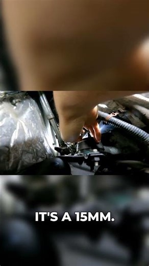 Motor Mount Bolt Removal Hack! (15mm)