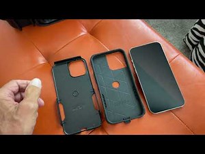 How to put your iPhone 13 pro max into an otterbox case