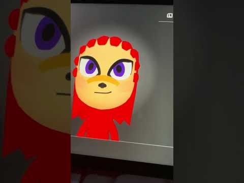 How to make a knuckles Mii avatar