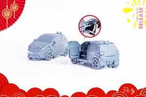 Unique Toys Masterpiece Scale ROTF Skids & Mudflap Prototypes