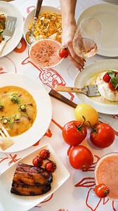 ☀️Sunlit tables, vibrant flavors, and the unmistakable charm of LPM Restaurant & Bar 🍅 — this is Le Brunch 🍽️ | The Cosmopolitan of Las Vegas