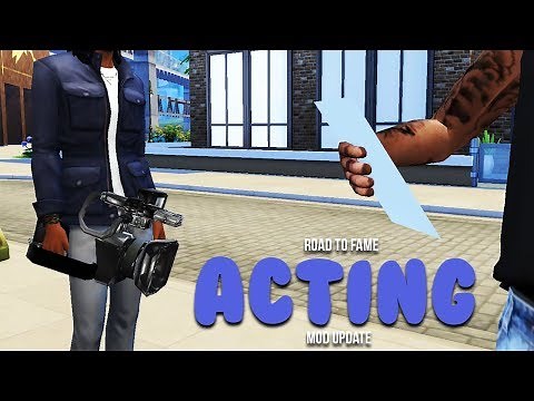 ACTING CAREER | Road to Fame mod Update | The Sims 4 mods
