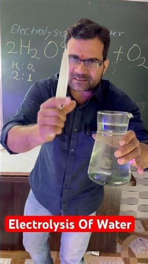 Water 💦 Se H2 Aur O2 Kaise Nikla☠️🔥||#experiment#ytshorts #chemistry#viralshort#shortsfeed #trending