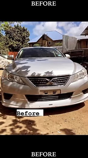 Enjoy the video of Before and After.. Mark x modified.. unyama au..?