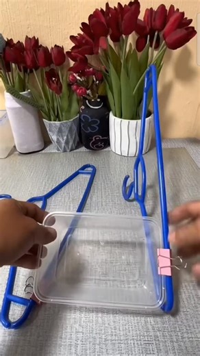 Fact Fusion Day on Instagram: "Turn Hangers into a Tiered Organizer! 🤯 Closet Hack You Need Genius DIY Storage! Hangers + Containers = Instant Desk Shelf You Won't Believe What I Made with Two Hangers! (Tiered Organizer) Upcycle Alert! Making a 3-Tier Organizer from Plastic Containers & Hangers Simple Dollar Store DIY: Hanger Storage Hack! Hanger Storage Hack! 🛠️ Instant Organization with Hangers! #DIY #LifeHack #Organization #StorageHack #Upcycle #Crafts #Shorts #Hacks"