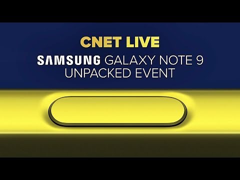 Samsung Galaxy Note 9 Unpacked event live stream