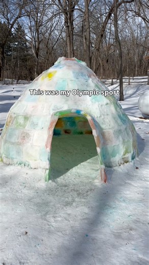 Petition to have a Viral Rainbow Igloo Olympics They could judge on lots of things: colors, freezing time, slush technique, etc. Teams or individual competitors. “Faster, higher, stronger” absolutely works to describe igloo building 😄#rainbowigloo #winterbuild #winterprojects #igloo | Explore with Emily