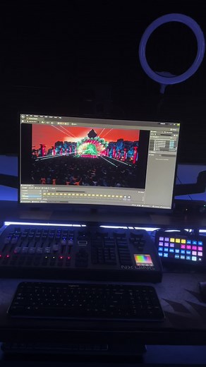 Laser show programming in Unreal Engine 5 DMX stage lighting plugin #dj #lasershow #laser #show #lighting #stagelighting #concertlighting #stage #design #concert #lightingdesign #lightingfactory