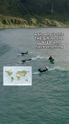 The Surftrip Map 🗺️ 1000 of the world's best Surf Spots and icons on every spot. 🎁 Why is this the best gift ever for the surfer who has everything? ✅ a unique gift they haven't seen before ✅ actually super useful as a towel and with all the information ✅ our no #1 feedback: "their eyes lit up when getting this gift" Shipping worldwide and already shipped to over 130 countries. Get yours now! | Awesome Maps