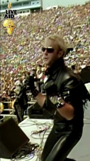 Judas Priest with Living After Midnight. Watch the full video in the official Live Aid channel now.