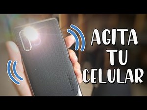 Turn on your cell phone's flashlight by shaking it // Incredible trick