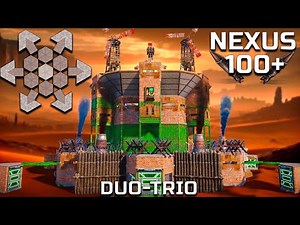 NEXUS - OFFLINE MONSTER with 9 BUNKERS , 5 WALLS & FLOOR STACKING [rust base design]