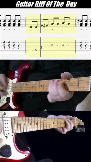 Guitar Tab Changes by David Bowie #guitarriff #riffoftheday #davidbowie #guitartabs #howto