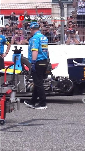 🔊 This Renault F1 R25 V10 sings the "La Marseillaise" #shorts