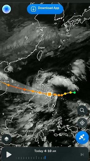30K views · 75 reactions | Weather update as of 4 am today via zoom earth live Stay safe eveyone #WeatherUpdate #BagyongTino #fyp #highlightseveryone #fypageシ #explorepage | Marilou Acabal | Facebook