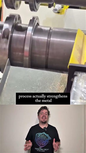 The Secret to Stronger Metal: Cold Roll Forging! 🛠️⚡