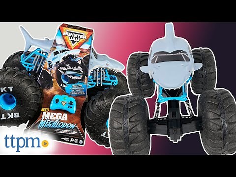 Monster Jam RC Mega Megalodon from Spin Master Review!
