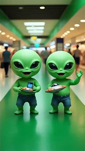 Adorable Baby & Alien Dance Craze! 👽😂 #shorts